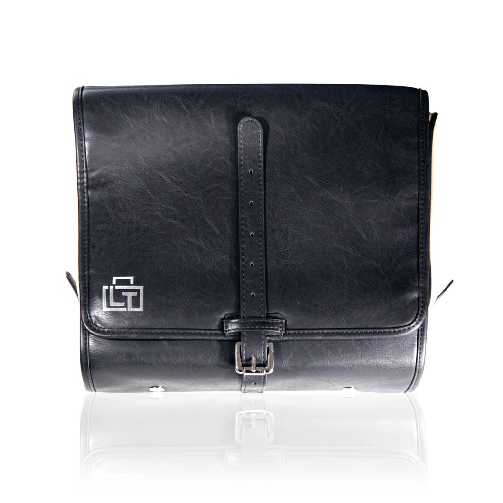 Premium Mens Hanging Leather Wash Bag